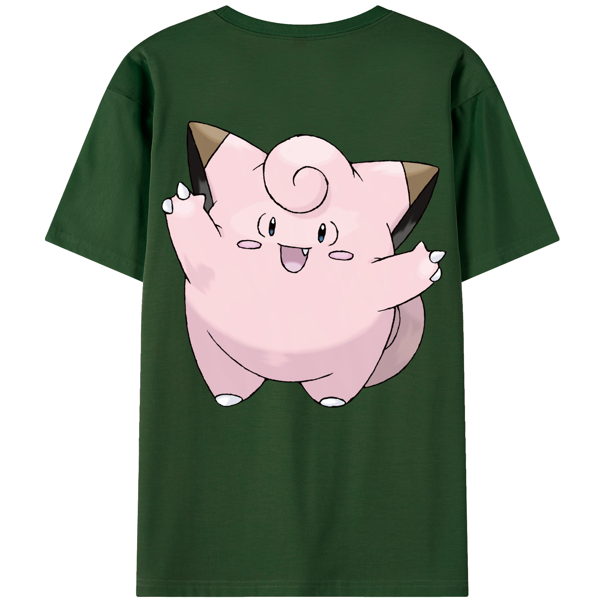 （画像用） ポケットモンスター Pokémon 綿100％半袖Tシャツ（背面プリント）